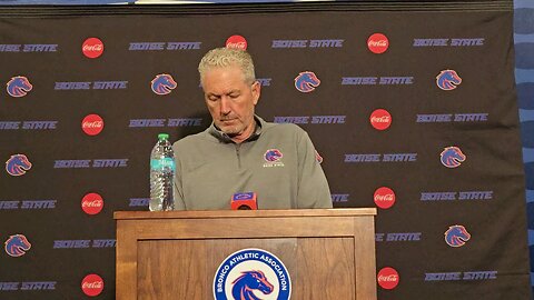 Pre San Jose State Press Conference With Boise State Offensive Coordinator, Dirk Koetter 11/11/2024