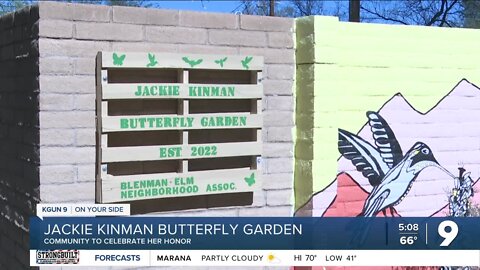 Jackie Kinman Butterfly Garden celebrates the community