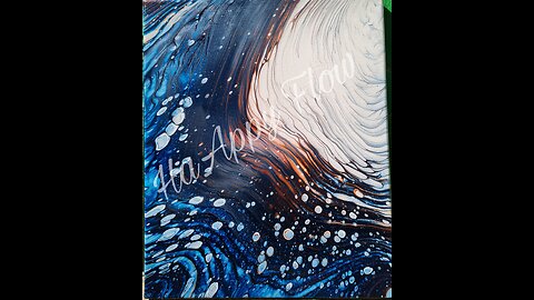 Towards the light... ABSTRACT 😃 #pouringacrylics #haappyflow #abstract