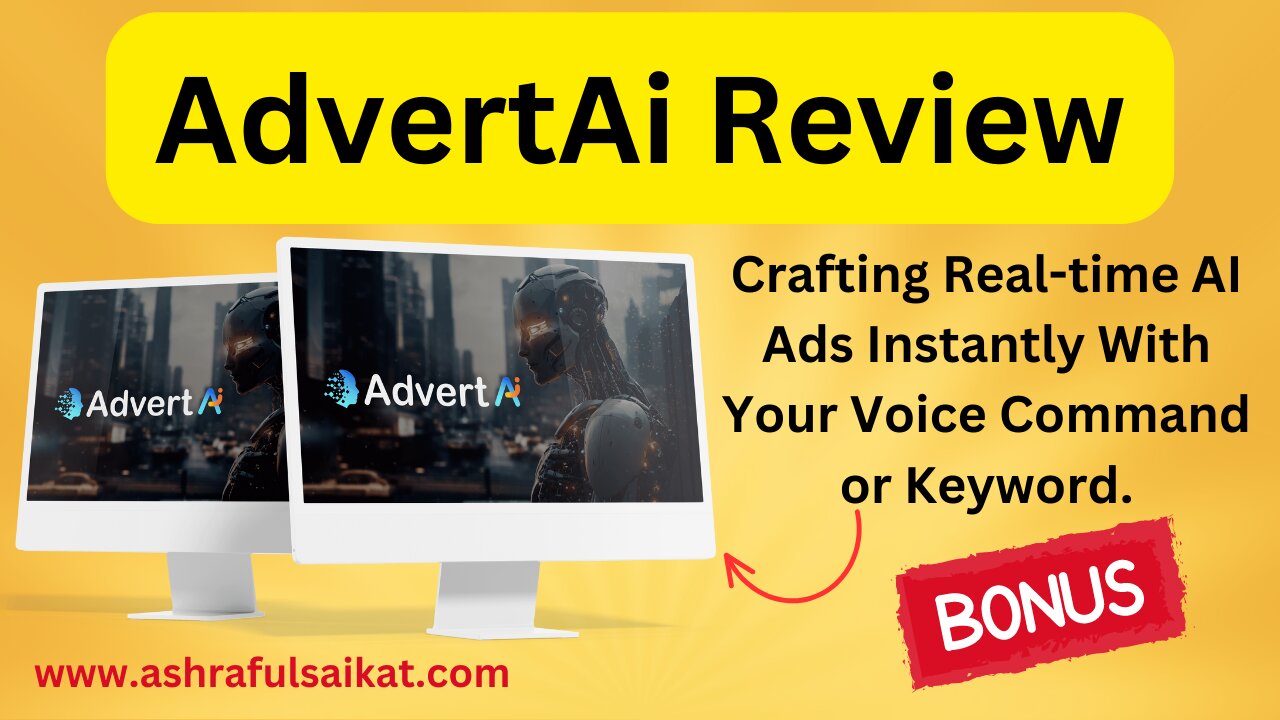 AdvertAi Review ⚠️ Full OTO Details + Bonus — (App By Venkatesh & Visves)