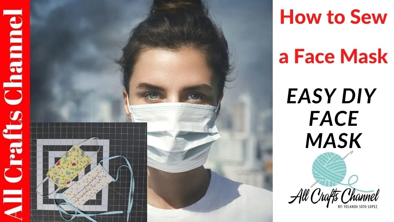 How to make a Face Mask / Easy Face Mask Tutorial