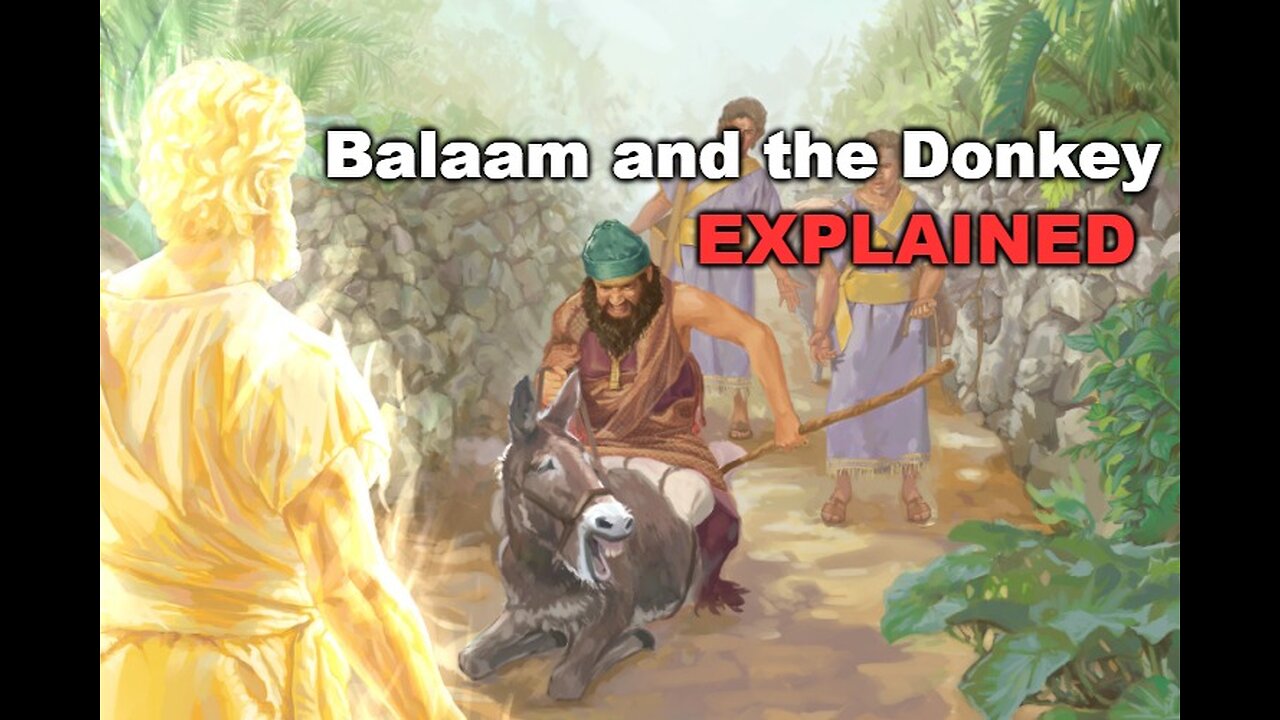 Balaam and the Donkey (Simple Explanation)