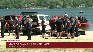 Child rescued, man still missing after boating incident on Kenosha's Silver Lake