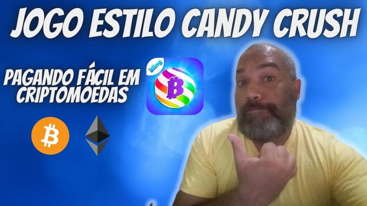 JOGO ESTILO CANDY CRUSH | PAGANDO FÁCIL EM CRIPTOMOEDAS