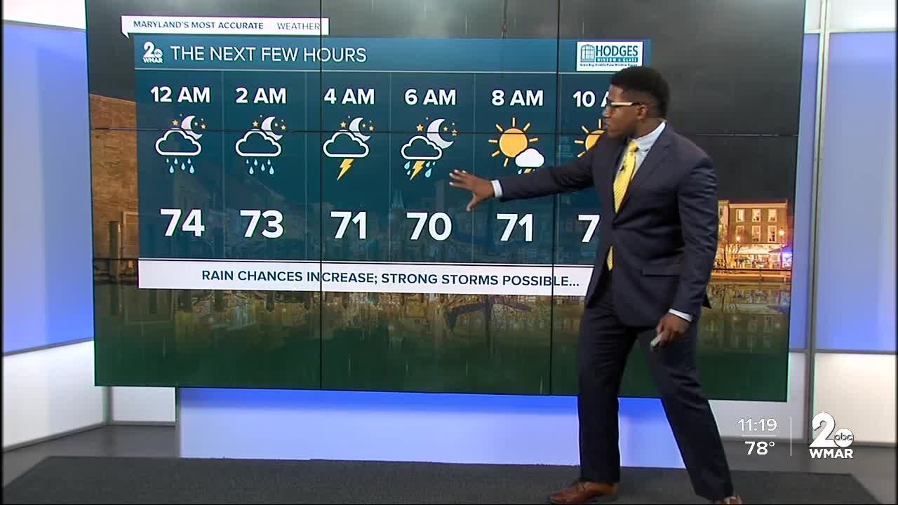 WMAR-2 News Weather at 11