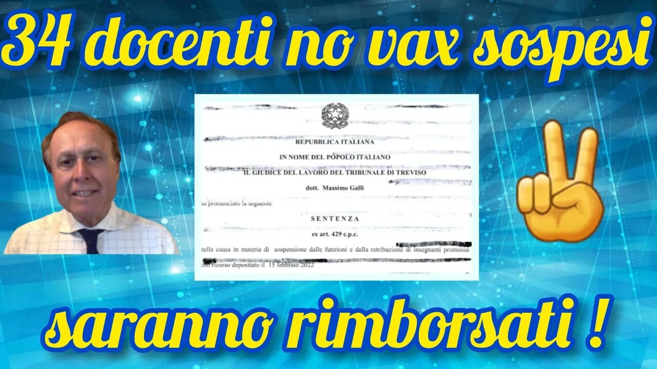 Sentenza epocale - Per i sospesi, stipendi arretrati e possibili danni morali!