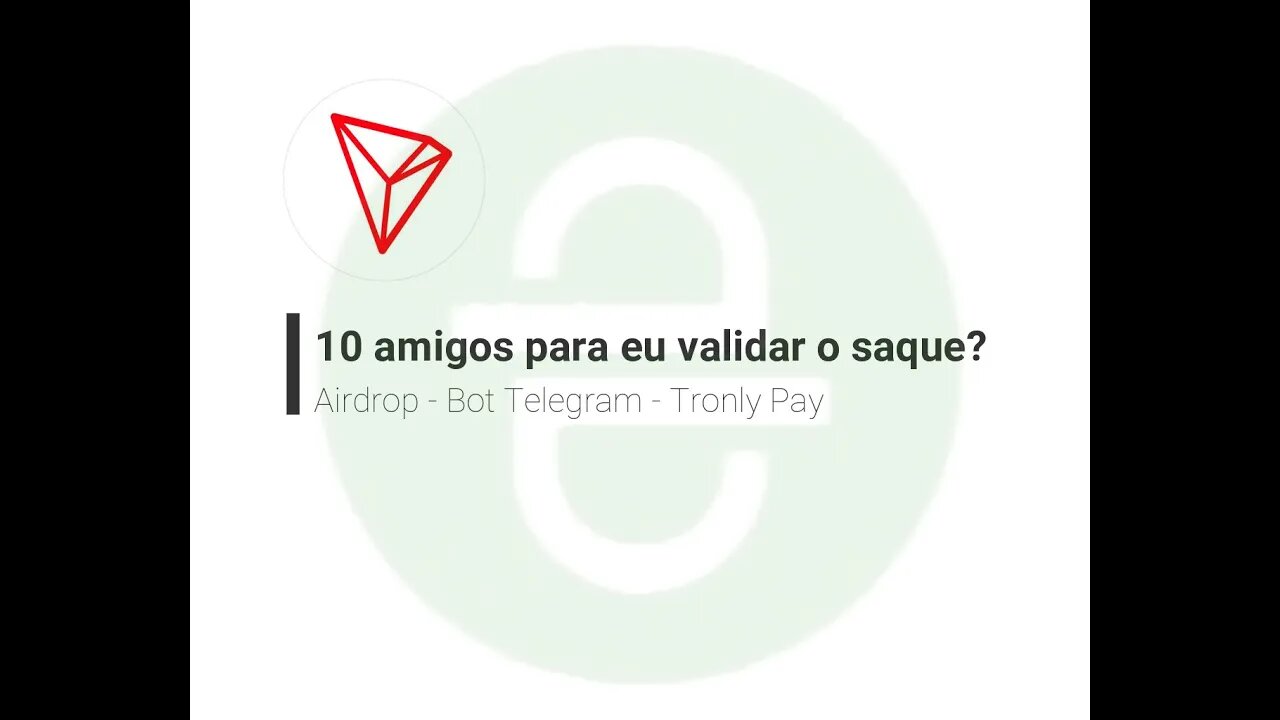 Finalizado - SCAM - Bount - Bot telegram - Sacando om 1000 TRX, 100/referencia.