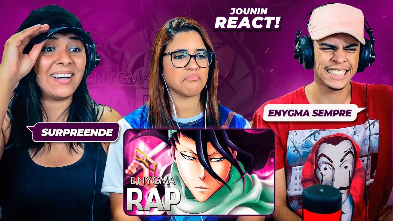 Rap do Byakuya Kuchiki (Bleach) | Senbonzakura | Enygma 89 | [React Rap Nerd] 🔥