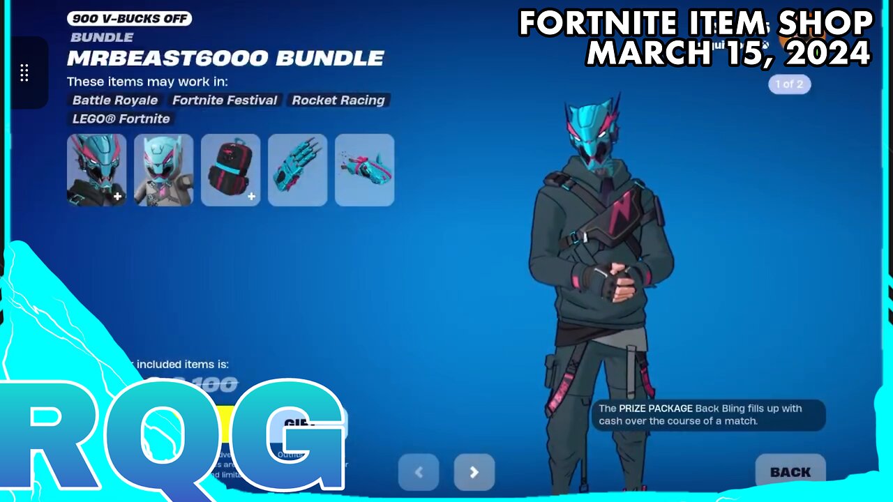 MRBEAST6000+STAR WARS IS BACK! FORTNITE ITEM SHOP (March 15, 2024)