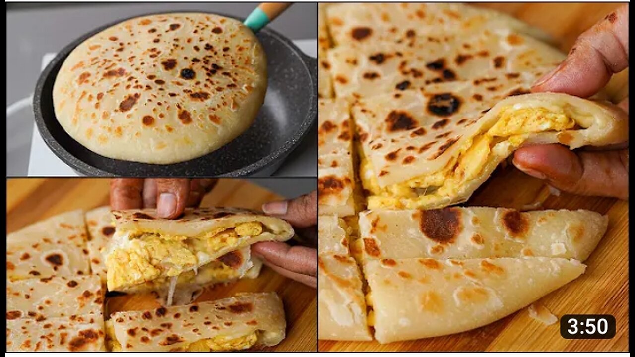 cooking Paratha