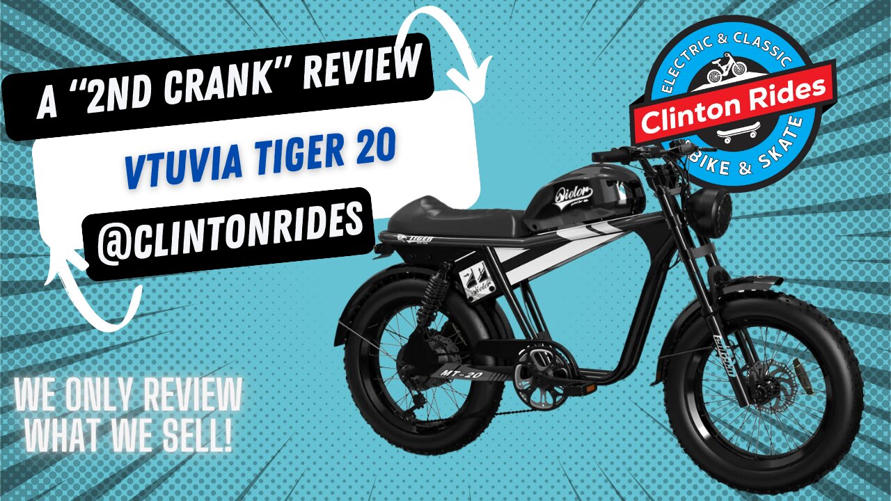 Clinton Rides | 2nd Crank Review | The Tiger 20 - Fast/Fun/Agile and Street Legal!