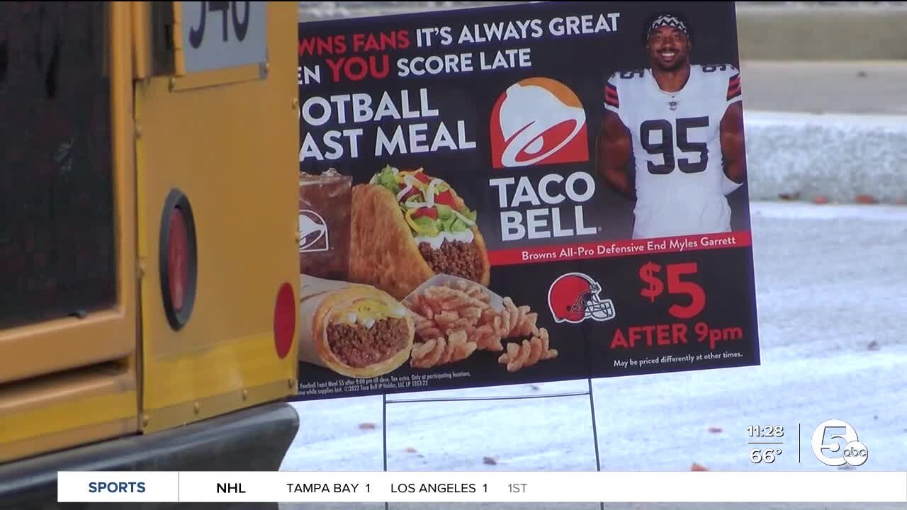 Myles Garrett donates Taco Bell campaign earnings to Boys and Girls Clubs of NEO