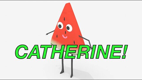 Happy Birthday CATHERINE! - WATERMELON Birthday Song