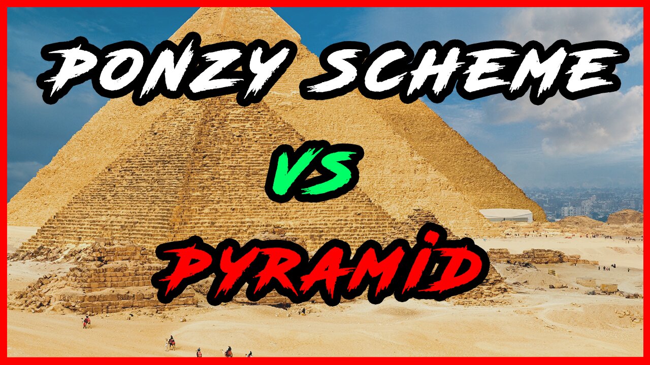 Ponzi Scheme vs Pyramid Scheme Explained