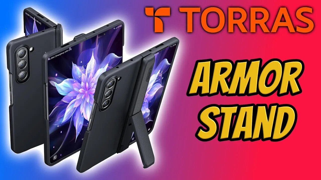 TORRAS Armor Stand Case For Galaxy Z Fold 5