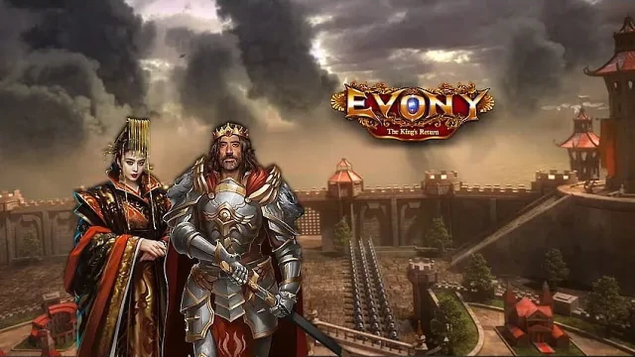 Speed Running 1 Million Power in 1 HOUR! Evony: The King's Return Sponsored Stream 2/2