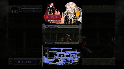 Castlevania symphony of the night gameplay em shorts #60 - Xbox one s - PT BR