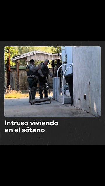 Intruso viviendo en el sótano