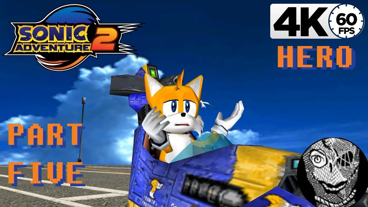 (PART 05) Sonic Adventure 2 4k [Stage 03: Prison Lane] Hero Storyline