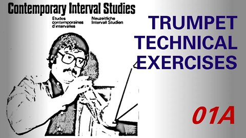 🎺🎺🎺 [TRUMPET TECHNICAL EXERCISE] - Thomas Stevens Contemporay Intervals Studies 1A