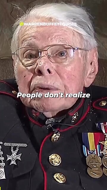 People don’t realise what they have