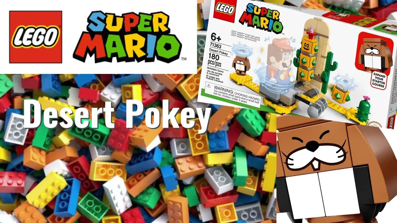 LEGO Super Mario Desert Pokey set 71363!