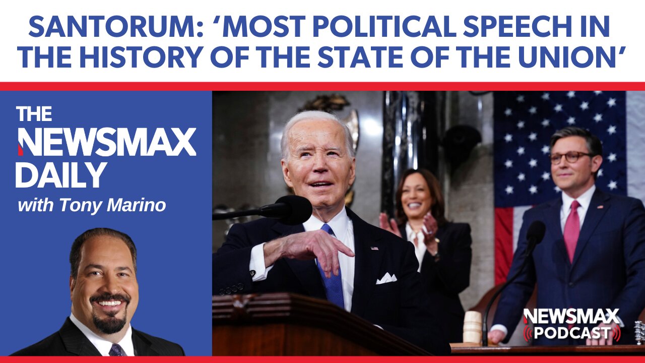 A Sorry 'State' for Biden | The NEWSMAX Daily (03/08/24)