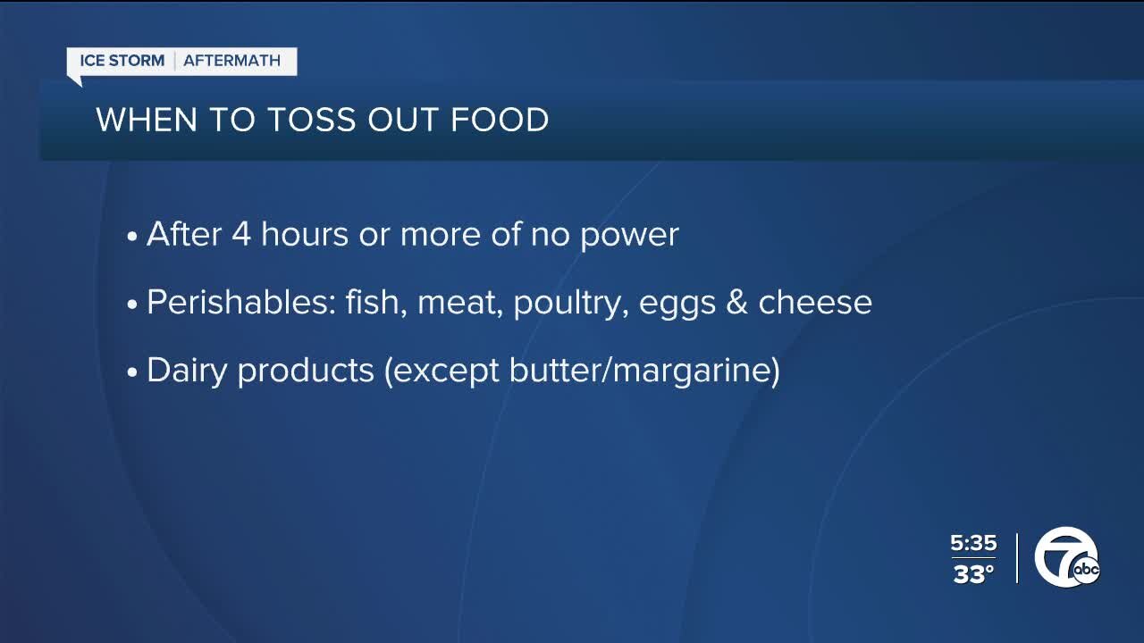 When to throw out food in refrigerator, freezer after power outage