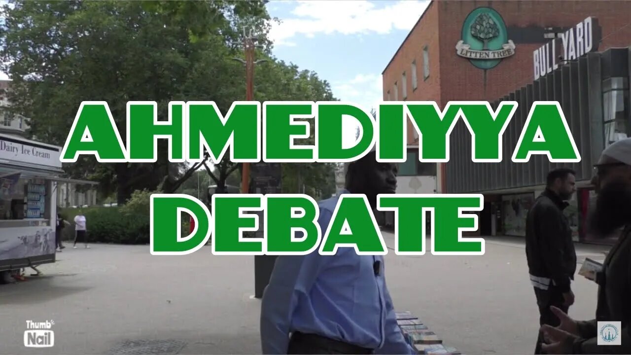 Ahmediyaa came to the Dawah Stall.