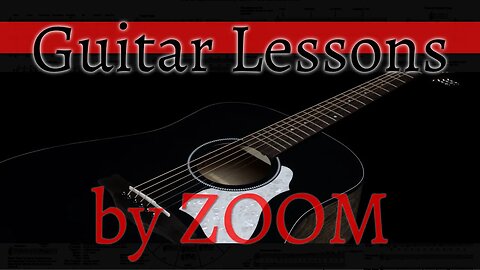 Guitar Lessons by Zoom