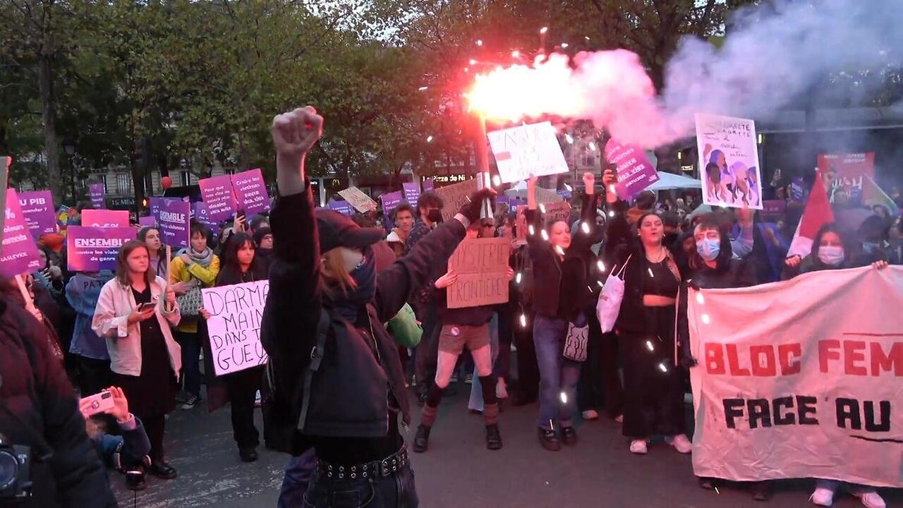 France: Thousands march in Paris to demand action on gender violence - 19.11.2022