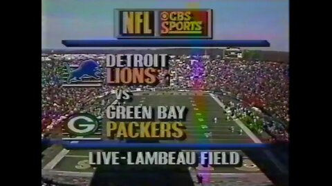 1990-12-22 Detroit Lions vs Green Bay Packers