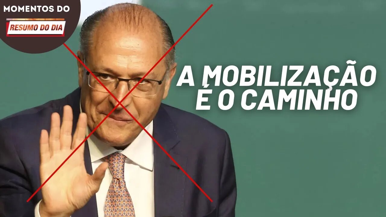 É preciso lutar contra Alckmin de vice e manter o apoio a Lula | Momentos do Resumo do Dia