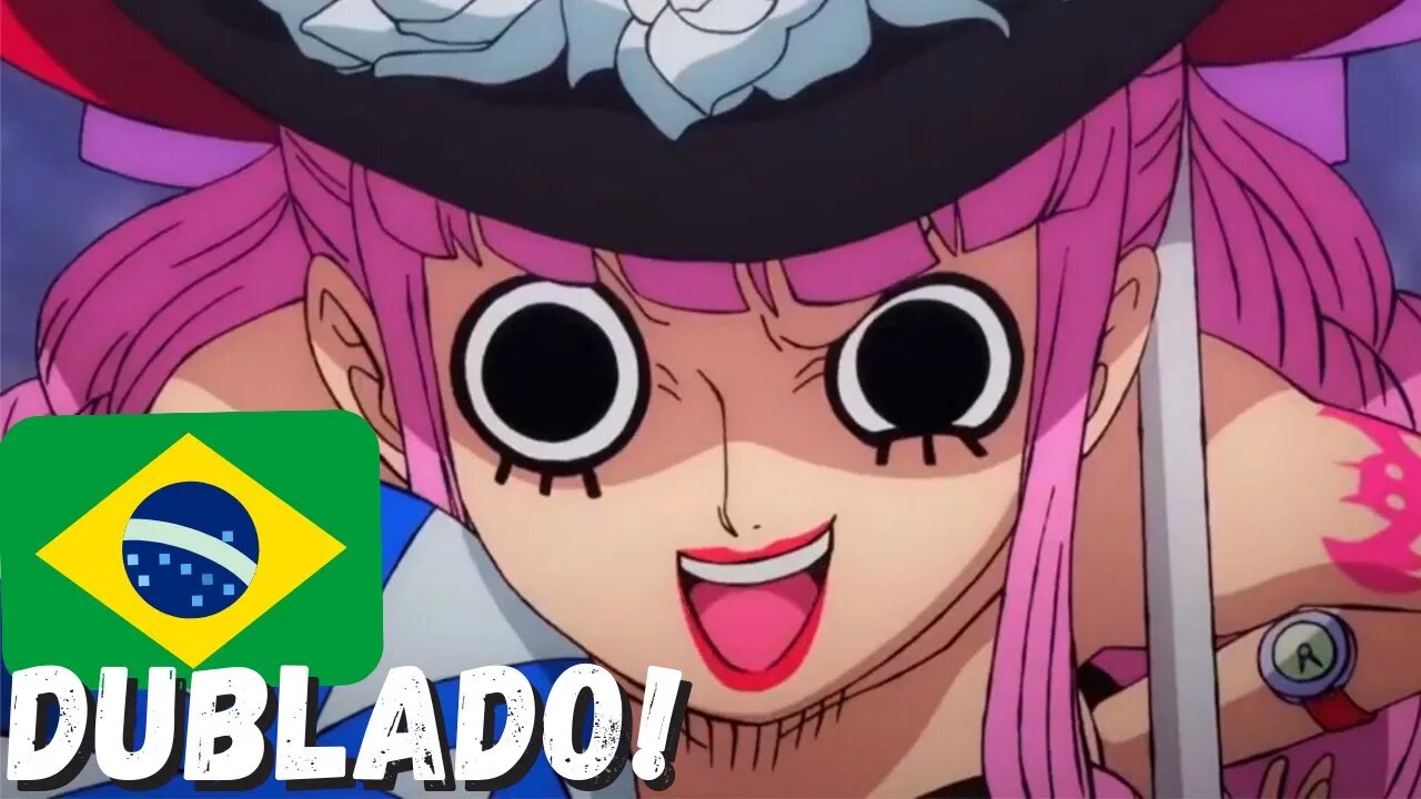 INACREDITÁVEL! Perona Dublada (RISADA) - ONE PIECE STAMPEDE DUBLADO