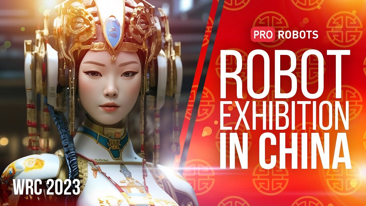 WRC 2023 - China's largest robot exhibition - Robots and technologies at the exhibition in China