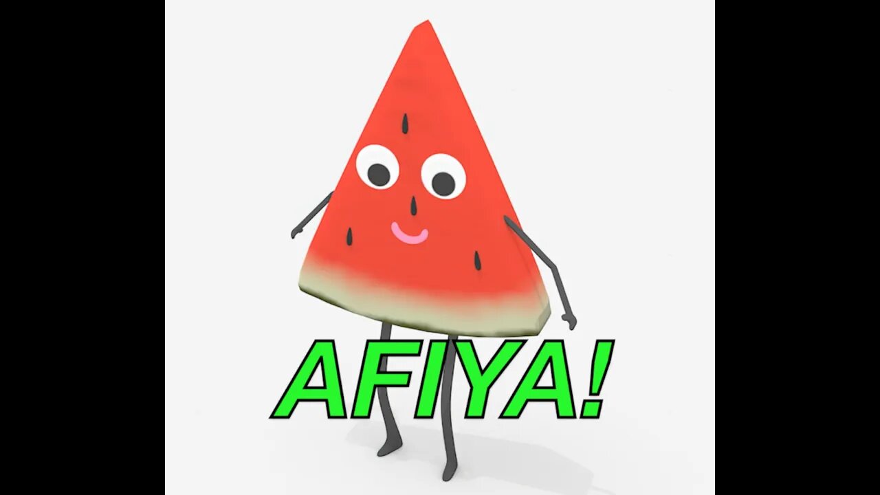Happy Birthday AFIYA! - WATERMELON Birthday Song
