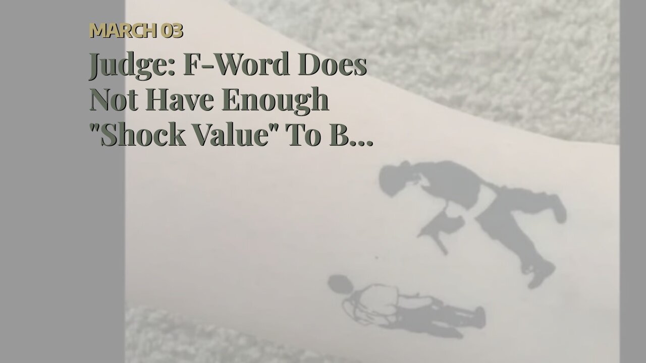 Judge: F-Word Does Not Have Enough "Shock Value" To Be a Problem at work