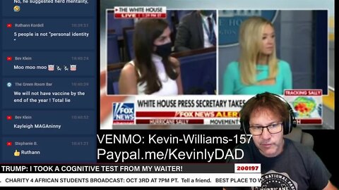 FACT CHECK White House Press Conference Kayleigh McEnany The President Trusts Waiters #LieStream