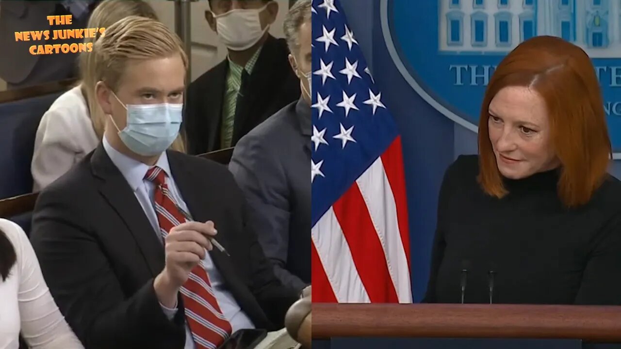 Q: Why are vaccines required at a business but not at the border?" Psaki: "That's correct."