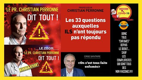 Dr.Christian PERRONNE..."On s'est tous faits enfumés" (Hd 720)