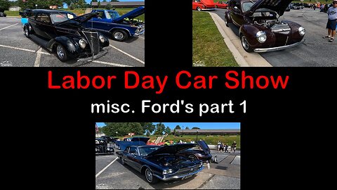 2023 Labor Day show at Georgia Racing Hall of Fame Misc Fords