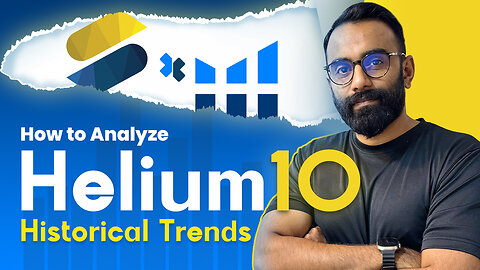 Track Your Amazon Product Performance with Helium10 Historical Trends | www.spectrumbpo.com