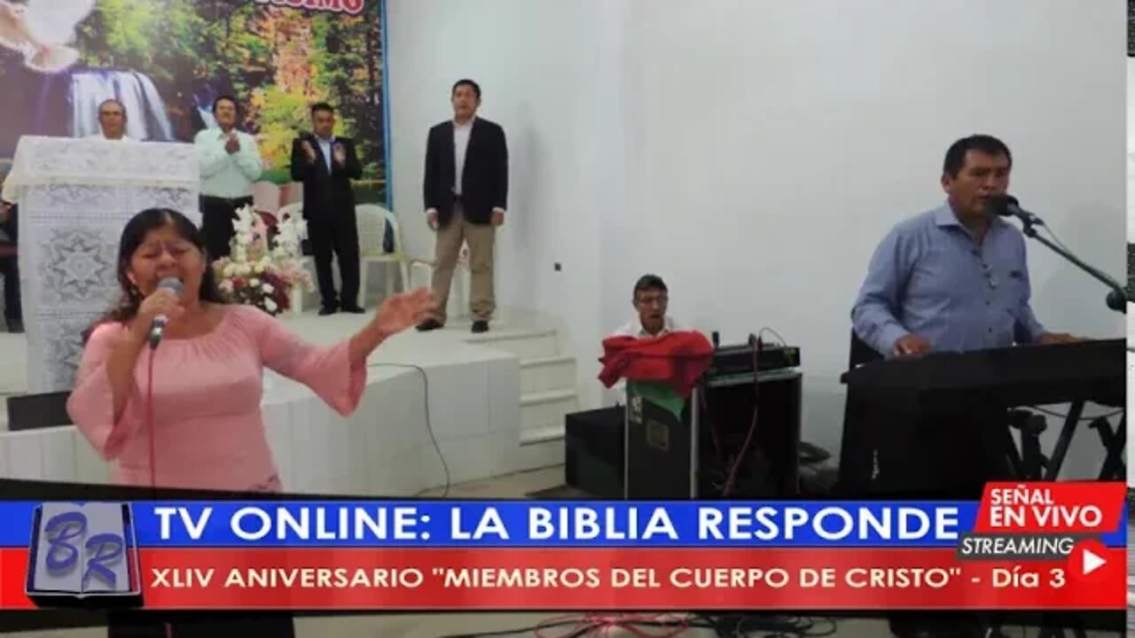 XLIV ANIVERSARIO IGLESIA LOS MIEMBROS DEL CUERPO DE CRISTO - DÍA 3 | LA BIBLIA RESPONDE