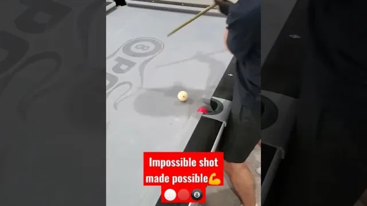 Red ball side pocket?🤔 No problem if you know how 😂🔥 #shorts #8ballpool