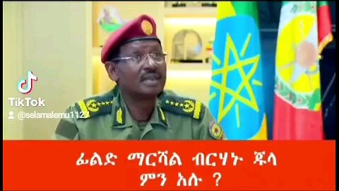 የአማራ ክልል ፖለቲካ በዜና መዋእል ጸሀፊዎች ነው የሚመራው! ኣቧራ ማንሳት እንጂ ፖለቲካ ኣያውቁም - General Birhanu Jula