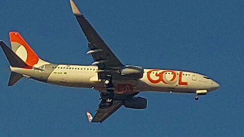 Boeing 737-800 PR-GXC coming from Guarulhos to Fortaleza