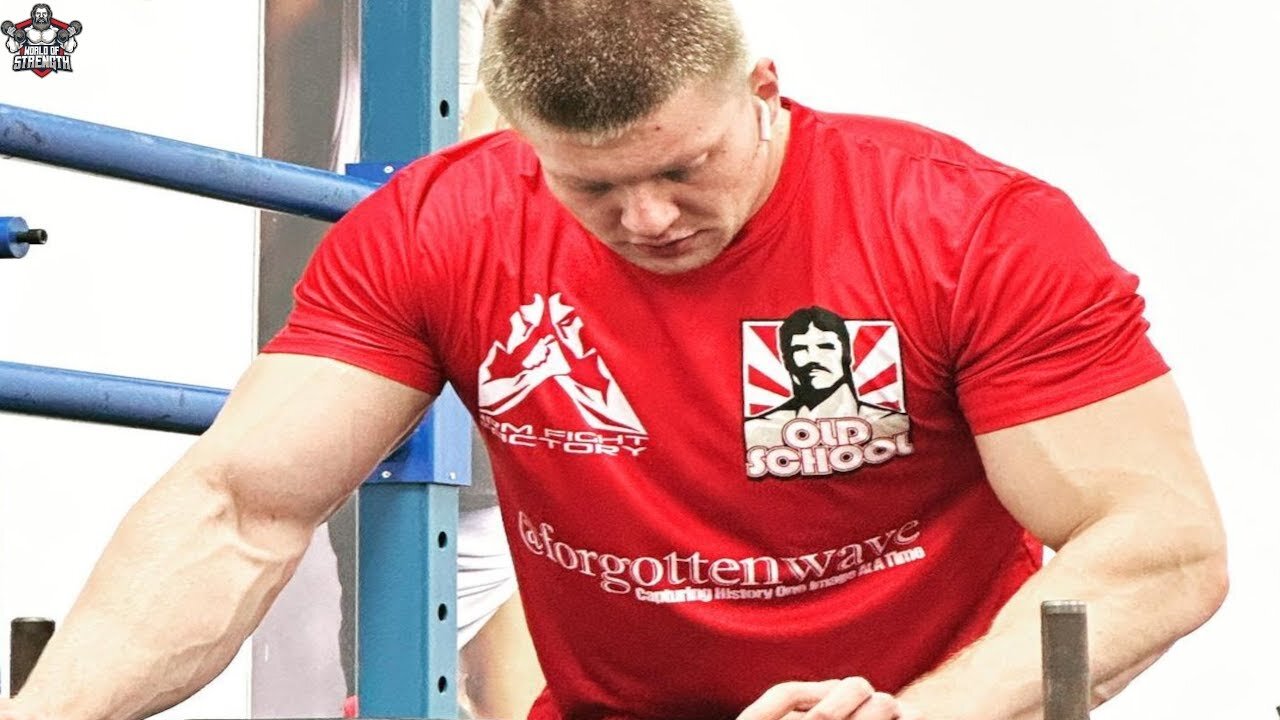 The Armwrestling Beast Artyom Morozov