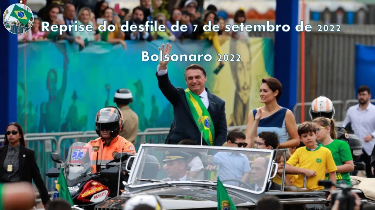 #AoVivo: Reprise do desfile de 7 de setembro de 2022 em Brasília #7desetembrovaisergigante