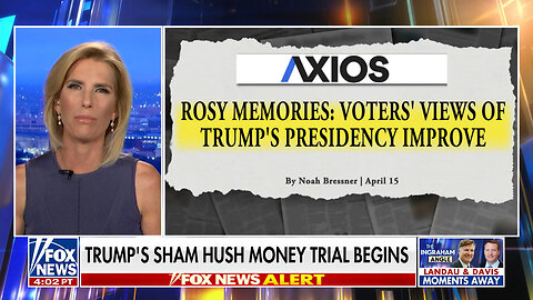 Laura Ingraham: Democrats Hope The Trump Hush Money Trial Will 'Turn The Tide' In Biden's Favor