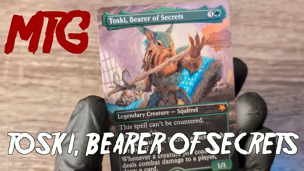 MTG Card: Toski, Bearer of Secrets